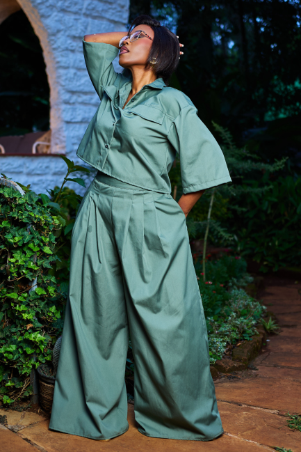 Fahari Pleated Pants