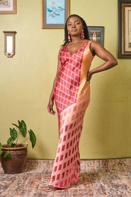 Itikadi Asaro Satin Slip