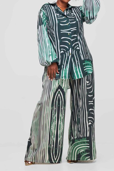 shela green easy fit shirt